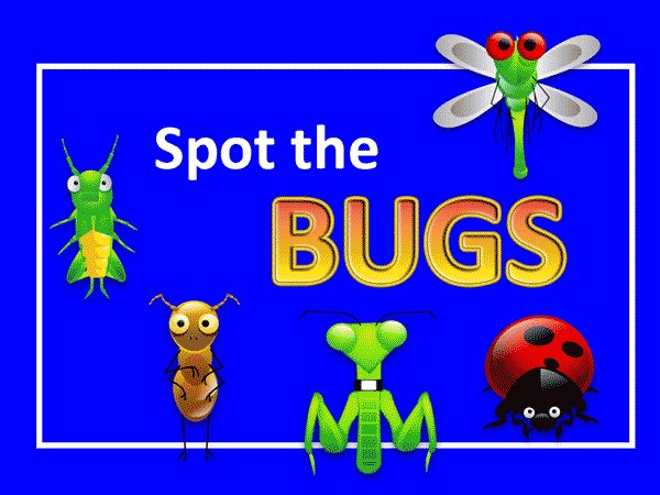 Cute insects add fun to this game