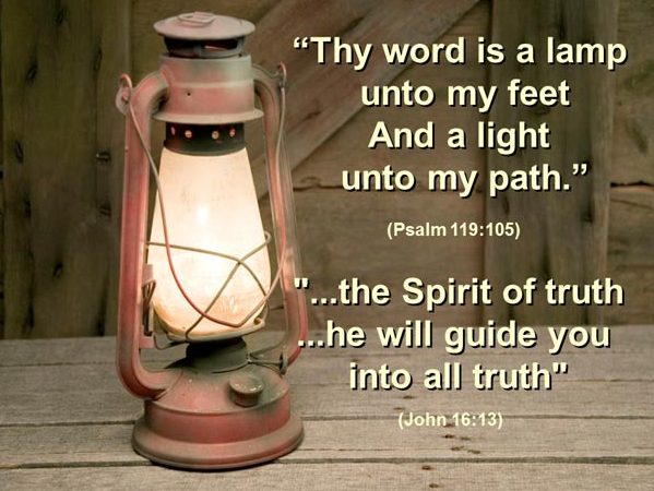 Thy word is a lamp unto my feet