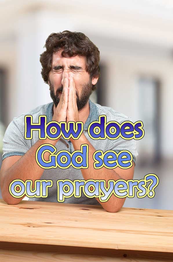 Man praying