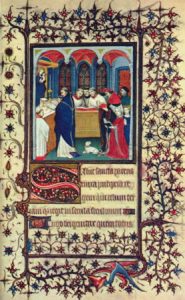 An illuminated Christian manuscript