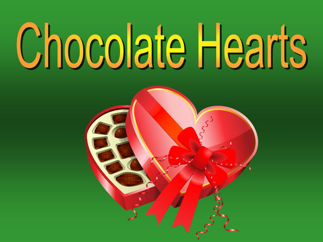 Heart-shaped box of chocolates